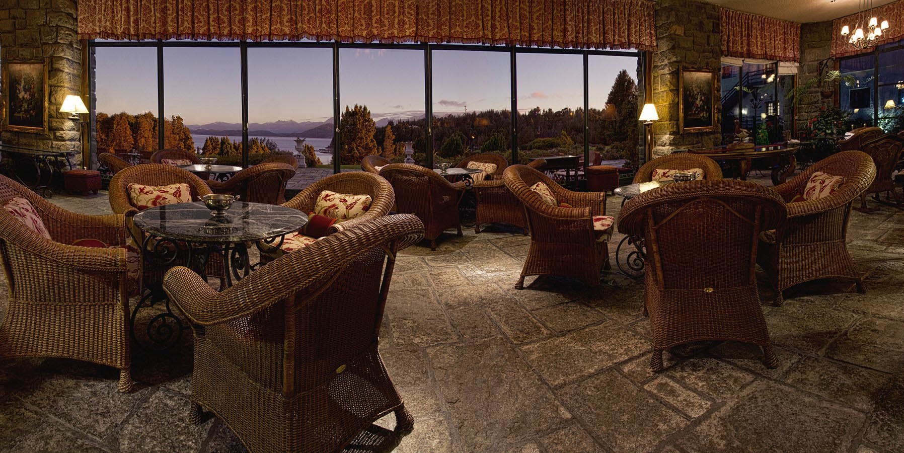 Sunset time at the Llao Llao