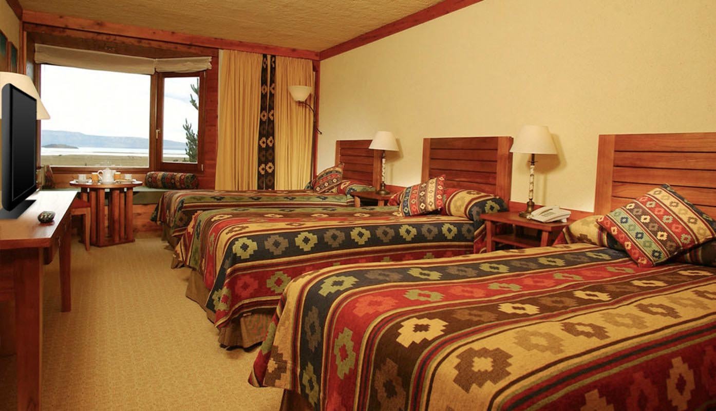 Superior category room with lake view for triple basis