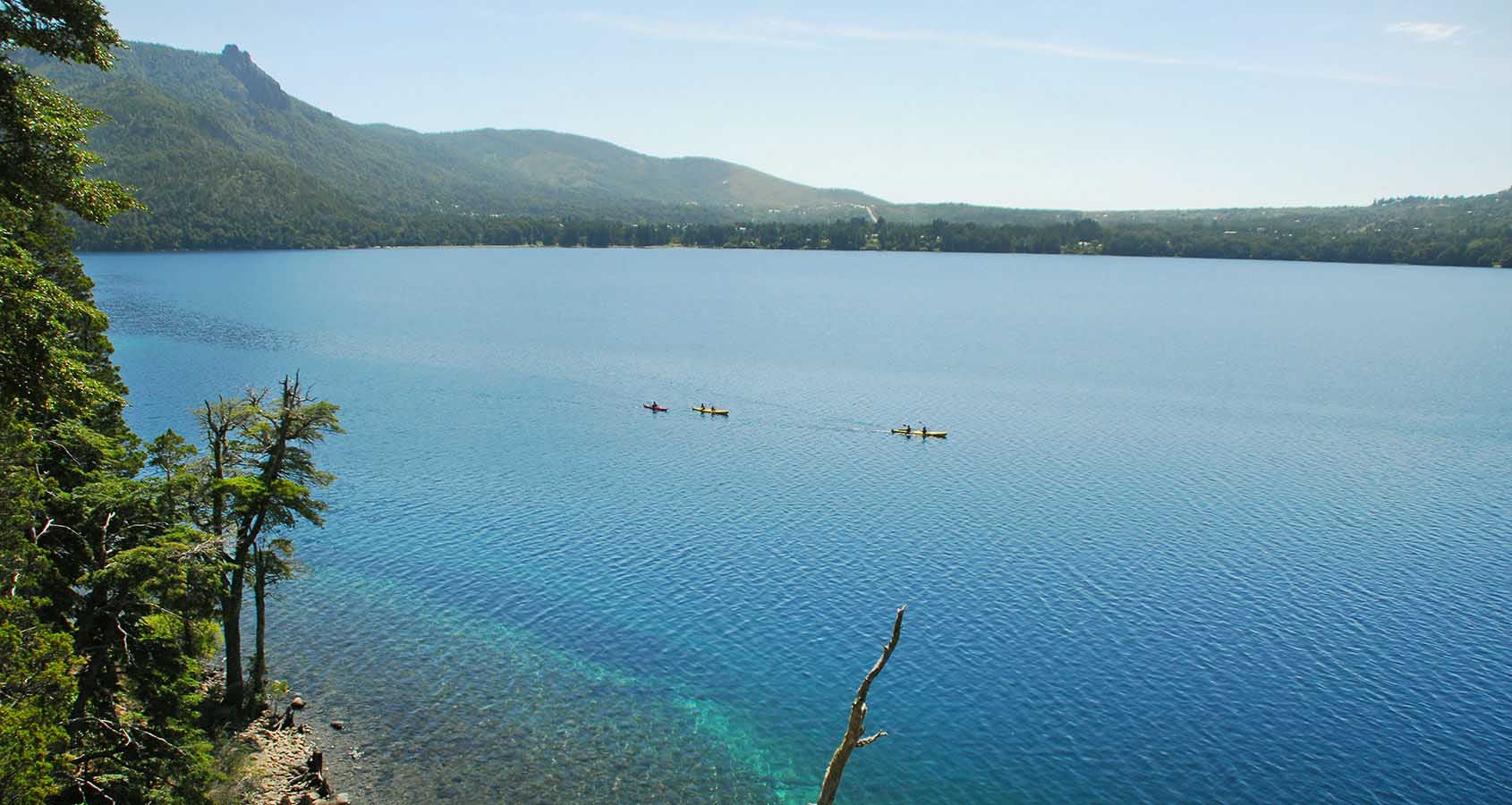 Become one with nature as you navigate the lake and disconnect from the world