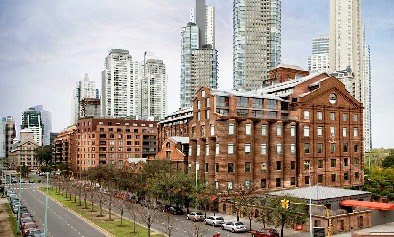 The area of Puerto Madero, the newest and probably the most upscale neighborhood in Buenos Aires