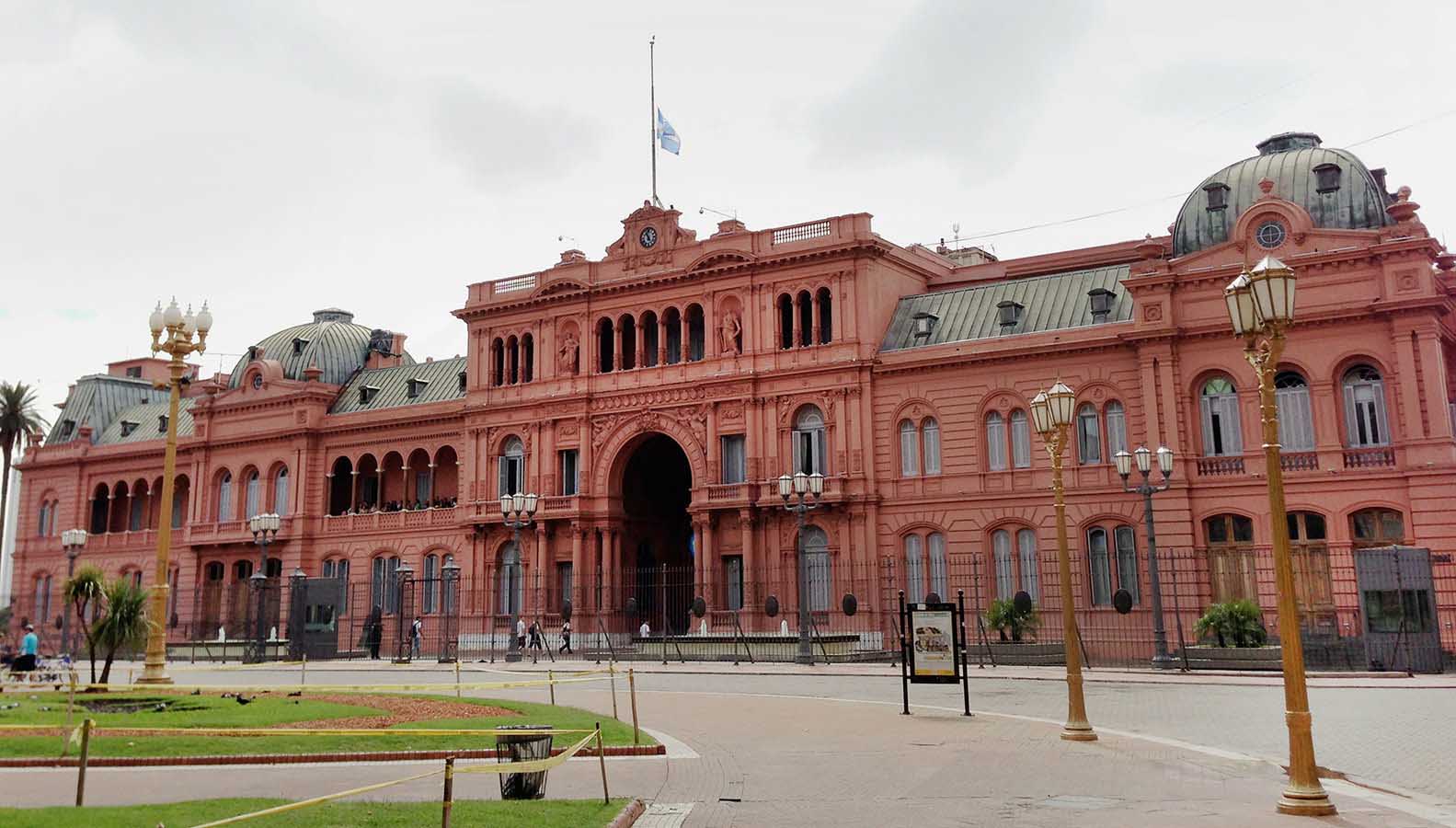 The Casa Rosada is the seat of the executive branch
