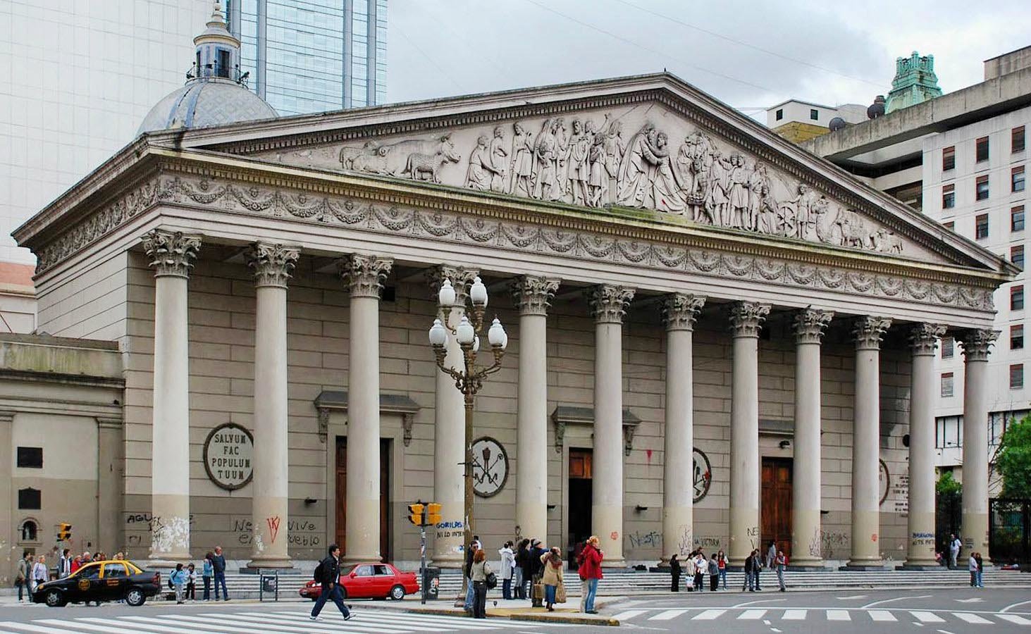 Buenos Aires’ National Cathedral, from where the current Pope Francis officiated