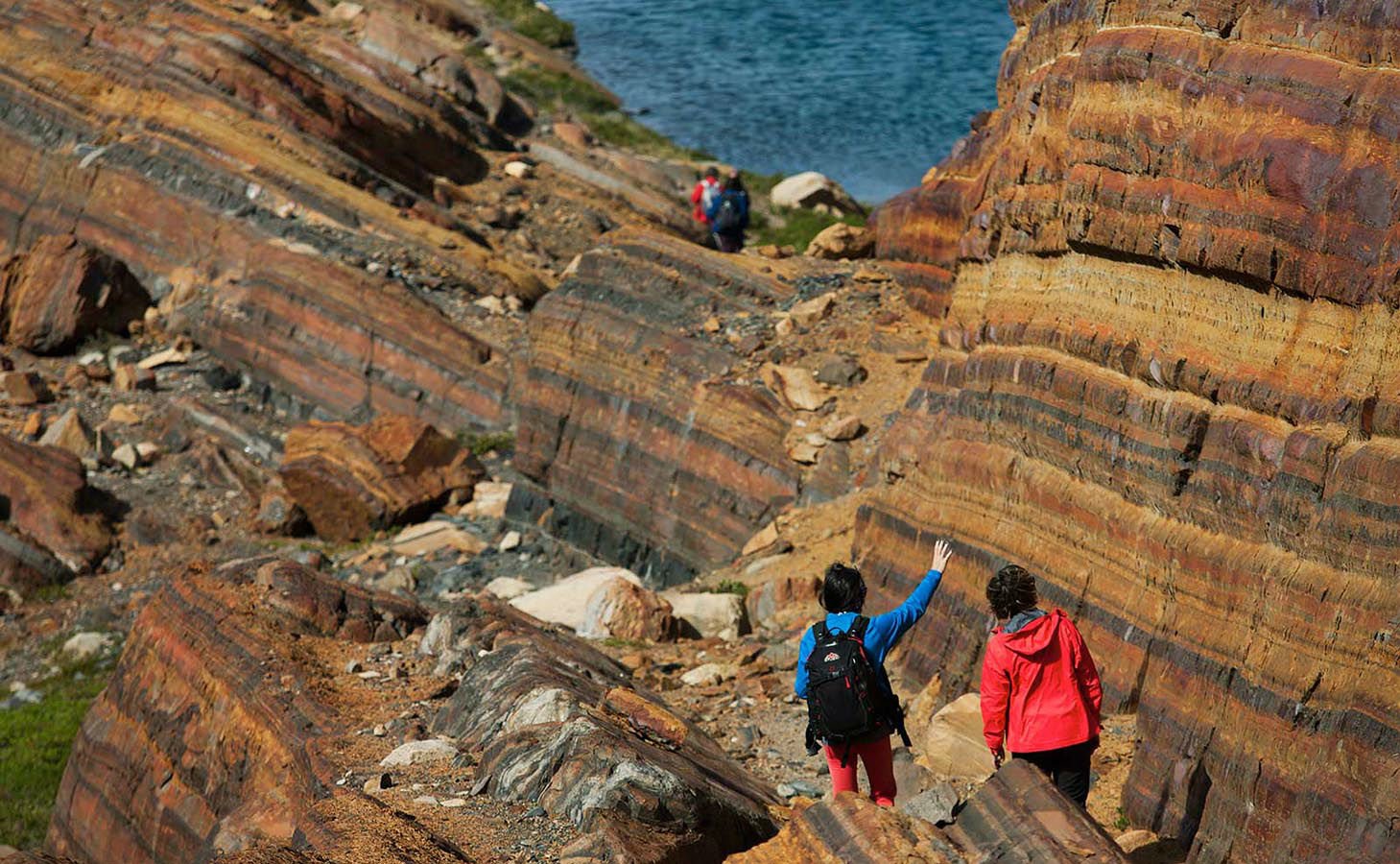Our descent to the Valley of Sea Fossil remains