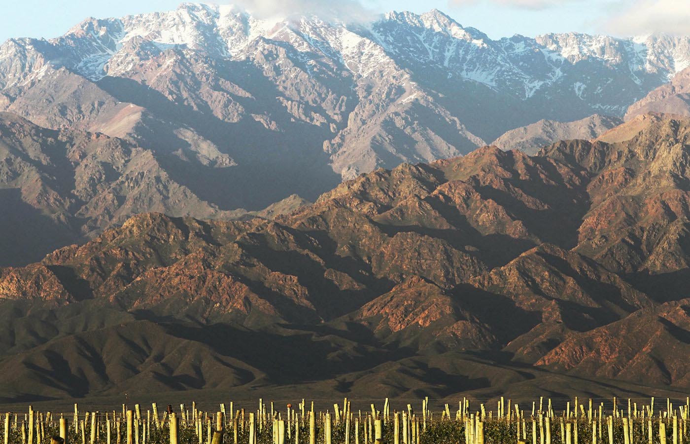 You’ll enjoy this with the glorious backdrop of the snow-capped Andes