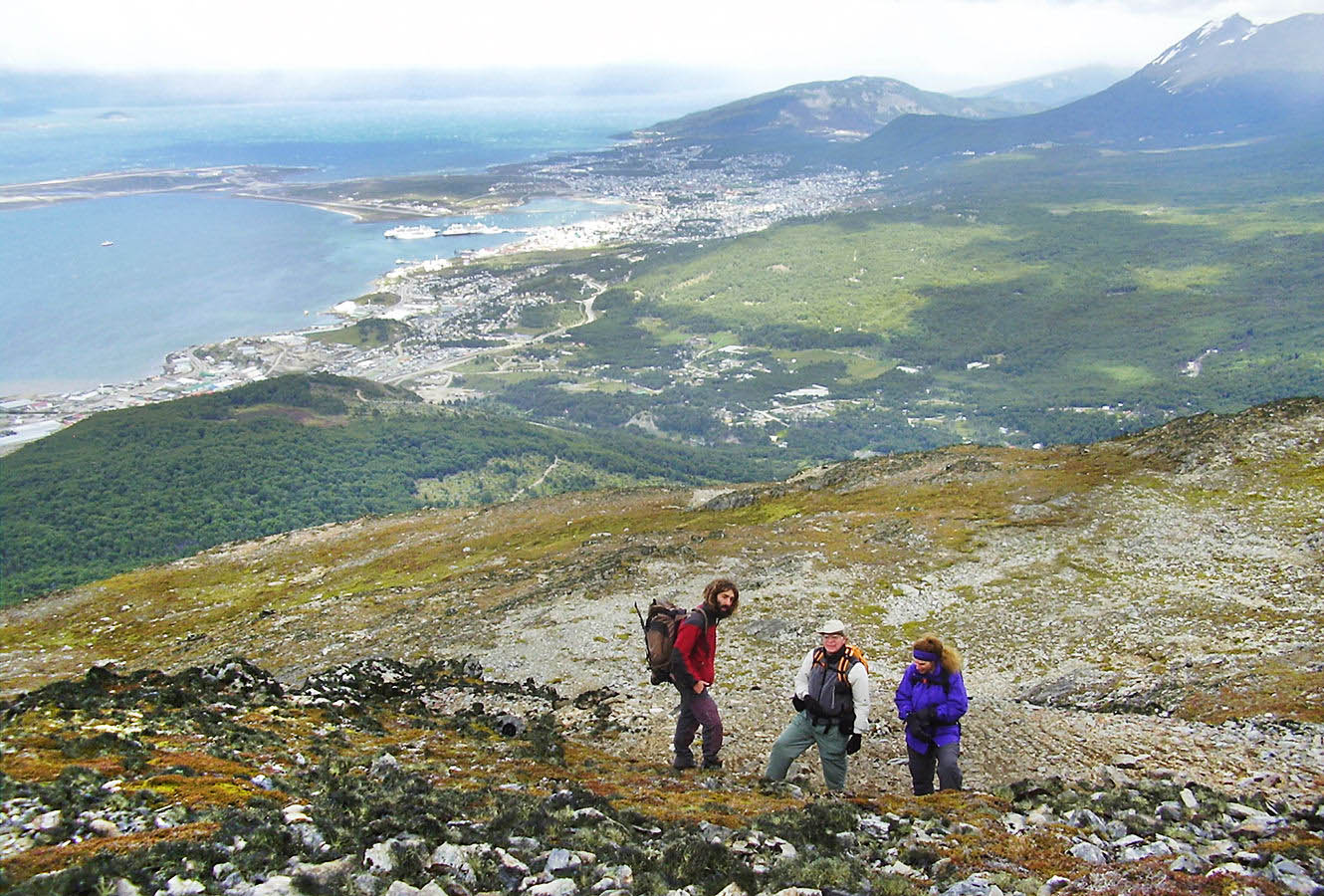 This trekking adventure will take you 2,624 feet (800 meters) above Ushuaia