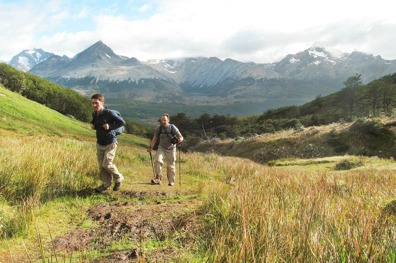 Enjoy nature as you trek along the scenic vistas and lush valleys