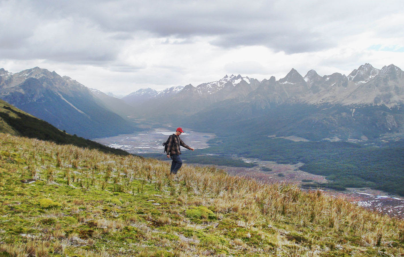 After taking in the beautiful scenery, we’ll start on our descent home