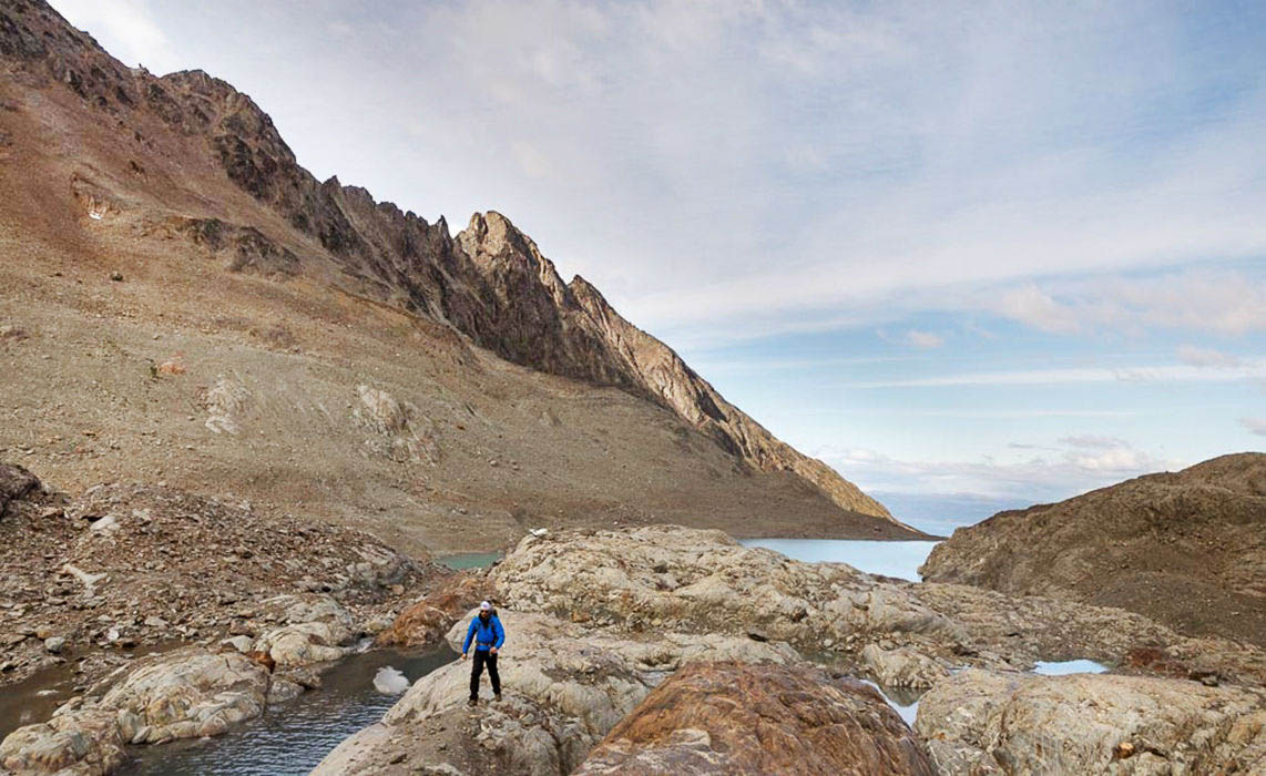 Trekking onward, as we reach the Icebergs Lagoon