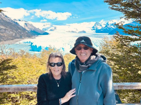Perito Moreno Glacier frames a perfect Patagonia moment