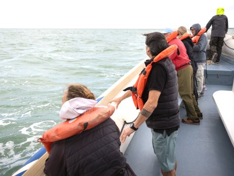 Launching into Peninsula Valdes' wildlife-rich coastal waters
