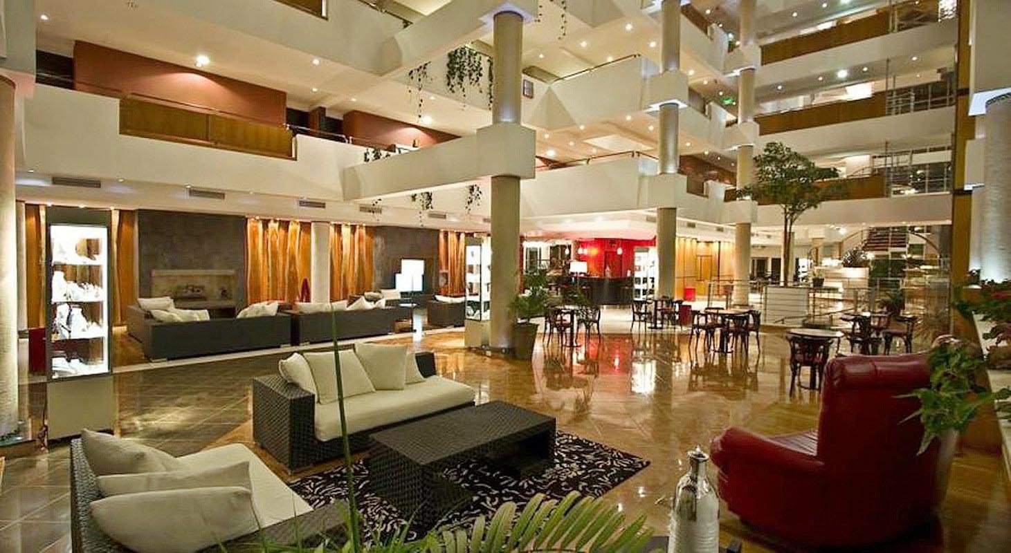 The lobby