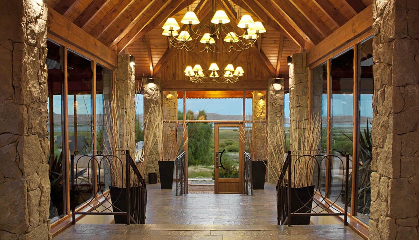 The lobby