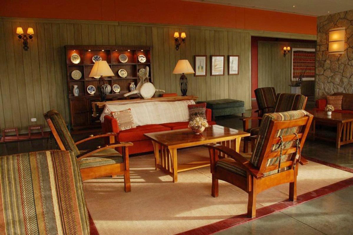 The lobby