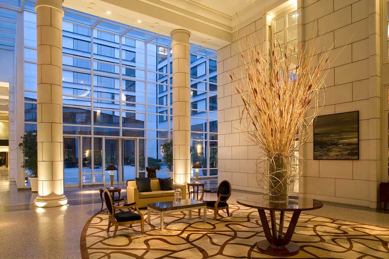 The lobby